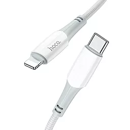 Кабель USB PD Hoco X70 Ferry 20W USB Type-C - Lightning Cable White - миниатюра 2