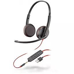 Навушники Plantronics Blackwire C3225 USB-A Black (209747-201)