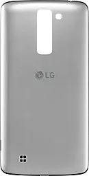 Задняя крышка корпуса LG K7 (X210) Silver