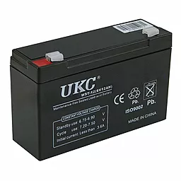 Аккумуляторная батарея UKC 6V 12Ah (WST-12)