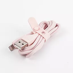 Кабель USB Maxxter Lightning 2.4А Peach Pink (UB-L-USB-01GP) - миниатюра 3
