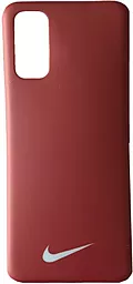Чехол 1TOUCH Silicone Print new Samsung G985 Galaxy S20 Plus Nike Red