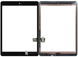 Сенсор (тачскрін) Apple iPad 10.2 2021 (A2602, A2603, A2604, A2605) (повний комплект з кнопкою Home), оригінал, Black