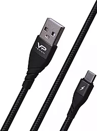 Кабель USB Veron Braided USB Type-C Cable Black