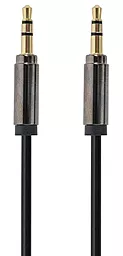 Аудио кабель Cablexpert AUX mini Jack 3.5mm M/M Cable 0.75 м black (CCAP-444-0.75M)