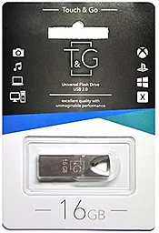 Флешка T&G 16GB 117 Metal Series USB 2.0 (TG117SL-16G) Silver
