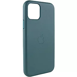Чехол Apple Leather Case Full for iPhone 11 Pine Green - миниатюра 3
