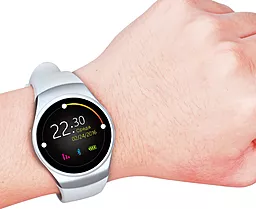Смарт-часы SmartYou S1 Silver with White strap (SWS1W) - миниатюра 3