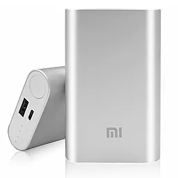 Повербанк Xiaomi mi Power Bank 10000mAh (NDY-02-AN) Silver - миниатюра 2