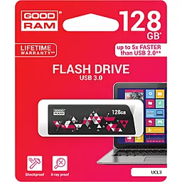 Флешка GooDRam 128GB UCL3 Click Black USB 3.0 (UCL3-1280K0R11) - миниатюра 3