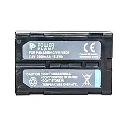 Аккумулятор для видеокамеры Panasonic VW-VBD1, BN-V812 (2200 mAh) DV00DV1340 PowerPlant