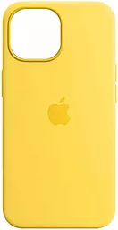 Чехол Silicone Case Full для Apple iPhone 14 Pro Lemon Zest