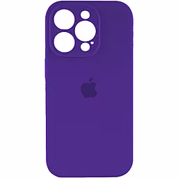 Чехол Silicone Case Full Camera для Apple iPhone 15 Pro Amethist