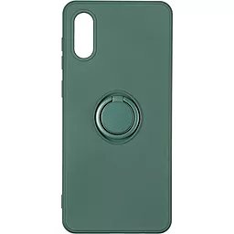 Чехол Gelius Ring Holder Case for Samsung Galaxy A022 (A02) Dark Green