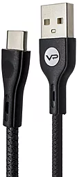 Кабель USB Veron CV-01 Nylon USB Type-C Cable Black