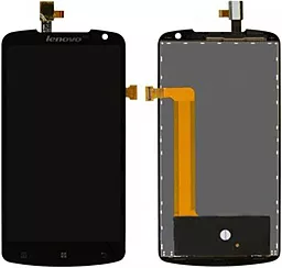 Дисплей Lenovo S920 с тачскрином, оригинал, Black