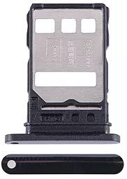 Держатель (лоток) Сим карты Huawei Honor 90 и карты памяти Dual SIM Midnight Black