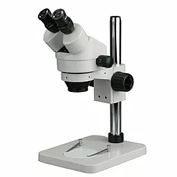 Мікроскоп AmScope бінокулярний SM-1BSL-V331 з плавним регулюванням кратності до 45X