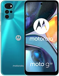 Смартфон Motorola Moto G22 4/128GB Dual Sim Iceberg Blue (PATW0030UA)