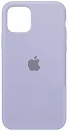 Чехол Silicone Case Full for Apple iPhone 11 Lilac Cream