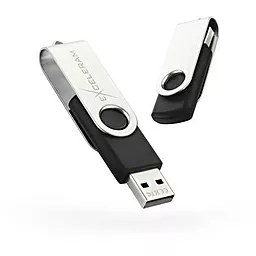 Флешка Exceleram 16GB P1 Series USB 3.1 Gen 1 (EXP1U3SIB16) Black