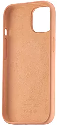 Чехол Apple Silicone Case Full with MagSafe and SplashScreen для Apple iPhone 15 Orange Sorbet - миниатюра 2