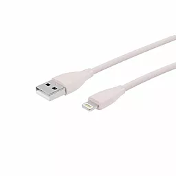 Кабель USB Maxxter Lightning 2.4А Peach Pink (UB-L-USB-01GP) - миниатюра 2
