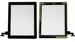 Сенсор (тачскрин) Apple iPad 2 (A1395, A1396, A1397, полный комплект с кнопкой Home) (original) Black