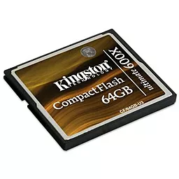 Карта памяти Kingston Compact Flash 64GB Ultimate 600X (CF/64GB-U3) - миниатюра 2