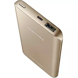 Повербанк Samsung Fast Charging Battery Pack 5200 mAh (EB-PN920UFRGRU) Gold - мініатюра 3