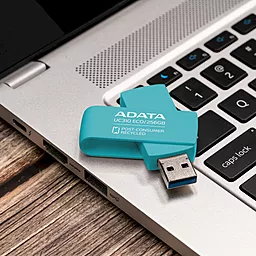 Флешка ADATA 64 GB UC310 Eco USB 3.2 Green (UC310E-64G-RGN) - миниатюра 10