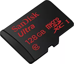 Карта пам'яті SanDisk microSDXC 128GB Ultra Class 10 UHS-I + SD-адаптер (SDSQUNC-128G-GN6MA) - мініатюра 3