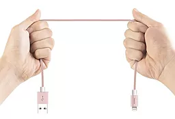 Кабель USB ExtraDigital Lightning - Dual USB Pink - миниатюра 5