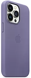 Чехол Apple Leather Case with MagSafe for iPhone 13 Pro Wisteria - миниатюра 2