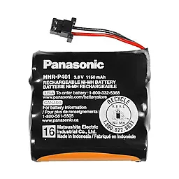 Акумулятор для радіотелефону Panasonic P401 3.6V 1150mAh - мініатюра 2