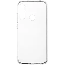 Чохол Silicone Case WS для Xiaomi Redmi Note 8, Note 8 2021 Transparent
