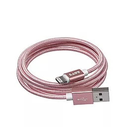 Кабель USB Laut LINK Metallics Lightning Rose Gold (LAUTLKMLTN1.2RG) - миниатюра 2