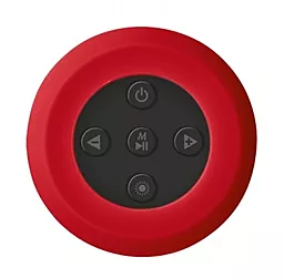 Колонки акустические Trust Dixxo Go Wireless Bluetooth Speaker with party lights Red - миниатюра 3