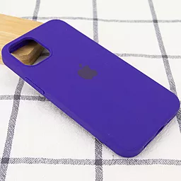 Чехол Silicone Case Full для Apple iPhone 14 Pro Max Ultra Violet - миниатюра 2