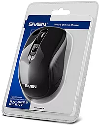 Компьютерная мышка Sven RX-520S USB (00530090) Black - миниатюра 10