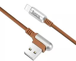 Кабель USB Hoco U17 Capsule Lightning Cable 2M Coffe - миниатюра 2
