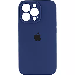 Чехол Silicone Case Full Camera for Apple IPhone 14 Pro Deep Navy