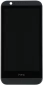 Дисплей HTC Desire 510 + Touchscreen with frame (copy) Black - мініатюра 2