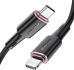 Кабель USB PD AceFast silicone C2-01 MFI 20w 3a 1.2m USB Type-C - Lightning cable black - миниатюра 3
