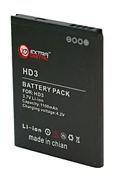 Акумулятор HTC Wildfire S A510E / G13 / BD29100 / BA S540 / BMH6234 (1100 mAh) ExtraDigital - мініатюра 2