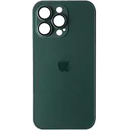 Чехол AG Glass with MagSafe для Apple iPhone 14 Pro Max Canging green