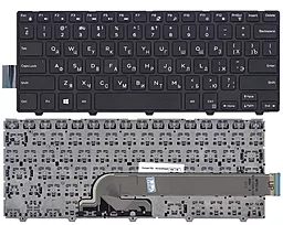 Клавіатура для ноутбуку Dell 14-3000 чорна