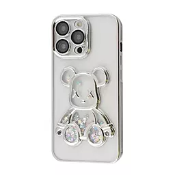 Чехол Shining Bear Case для Apple iPhone 13 Pro Silver
