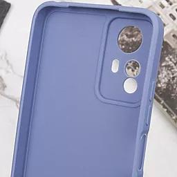 Чехол Silicone Case Candy Full Camera для Xiaomi Redmi Note 12S Mist blue - миниатюра 5