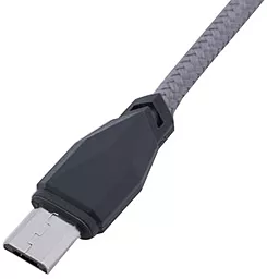 Кабель USB Awei CL-982 Micro USB Grey - миниатюра 3